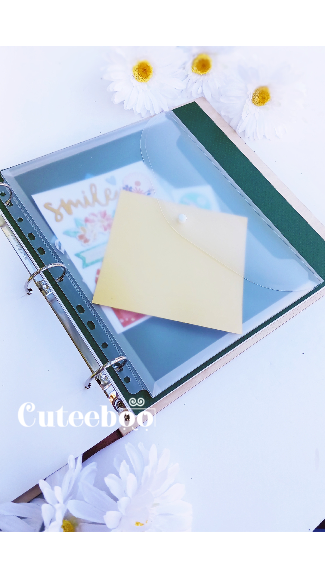 Personalized Camping Adventures Large Wood Photo Album
