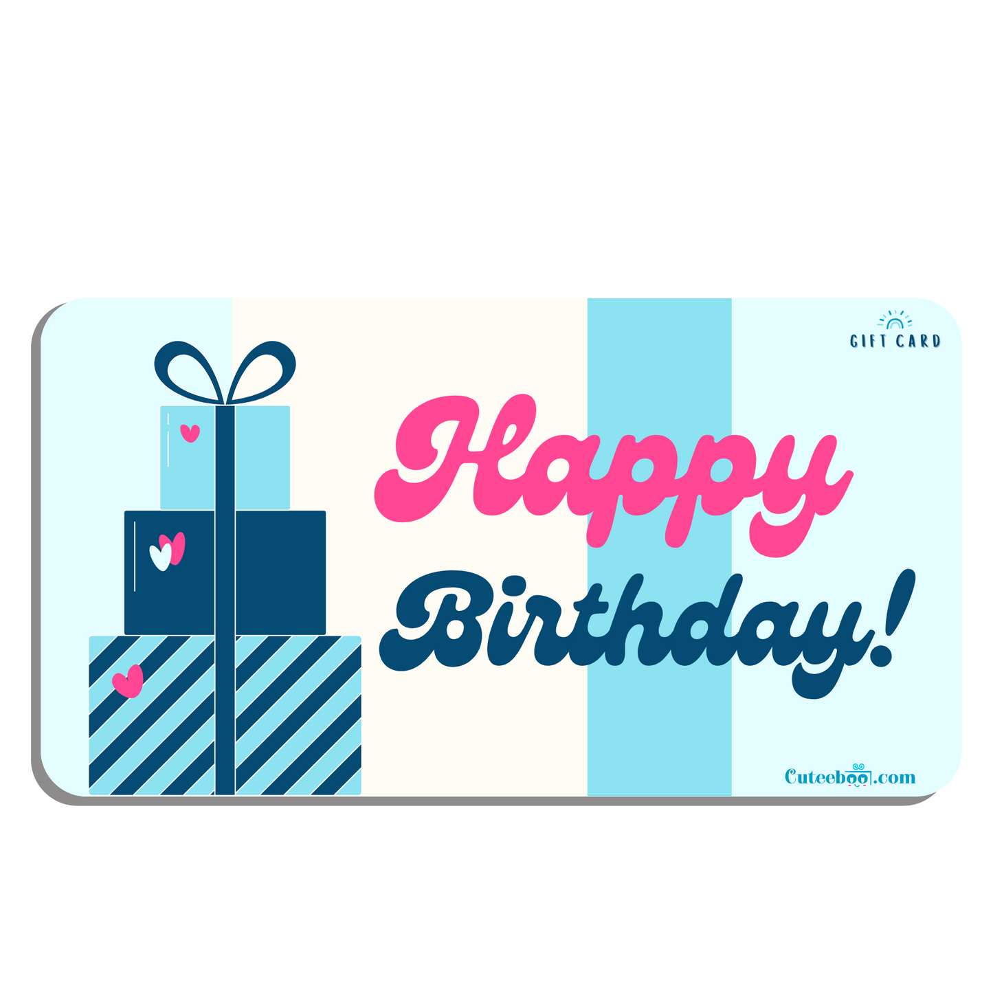 Birthday Theme Gift Card