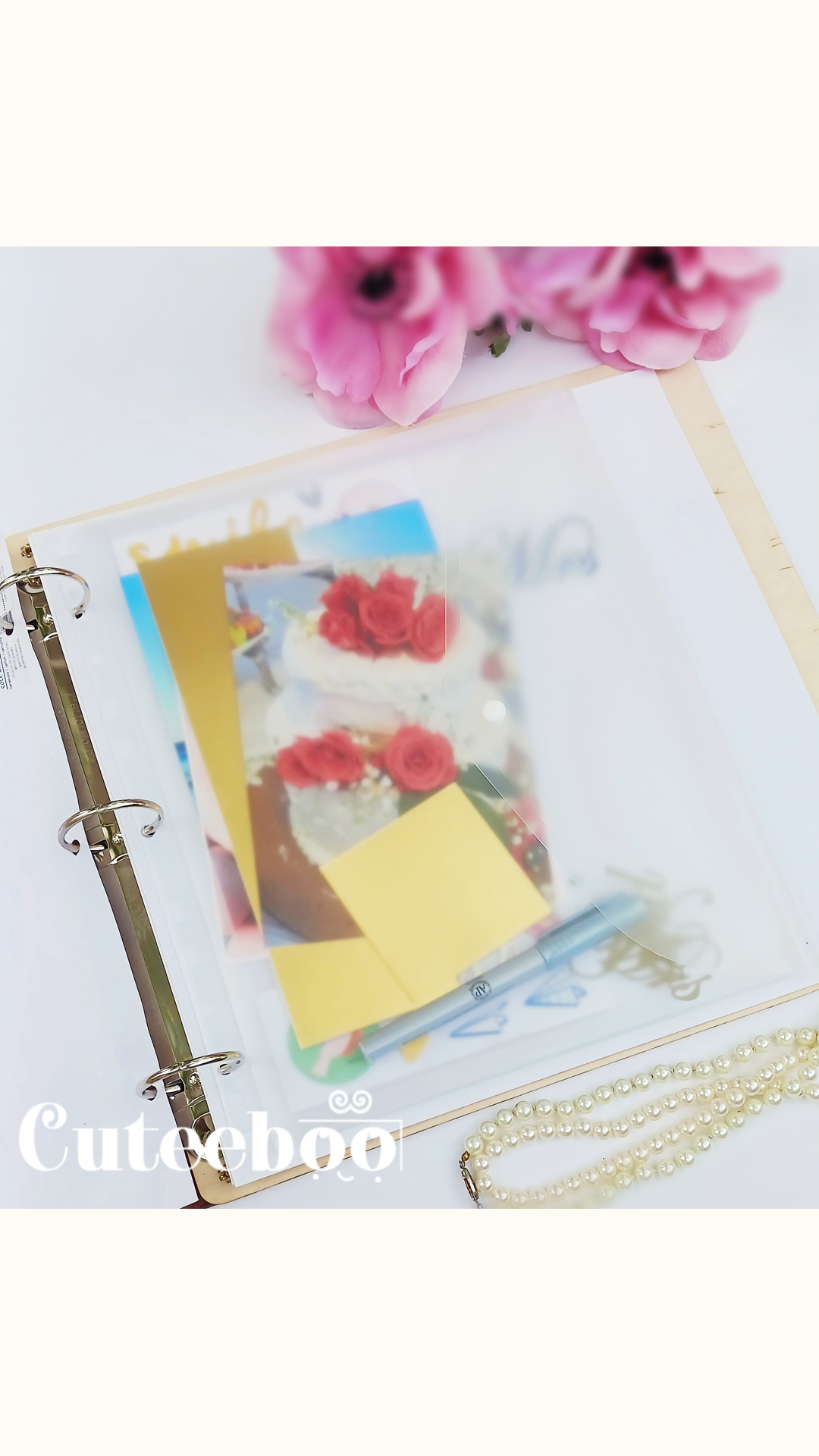 Personalized Hmong Theme Wedding Large Wood Photo Album