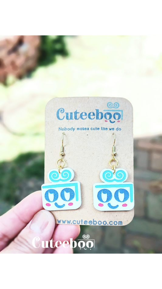 Cuteeboo Logo Earrings