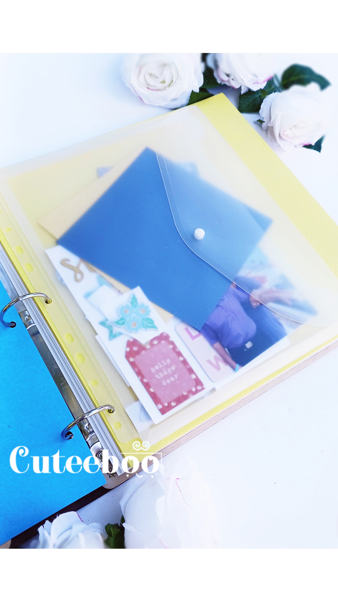 Personalized Travel Together Large Wood Photo Album