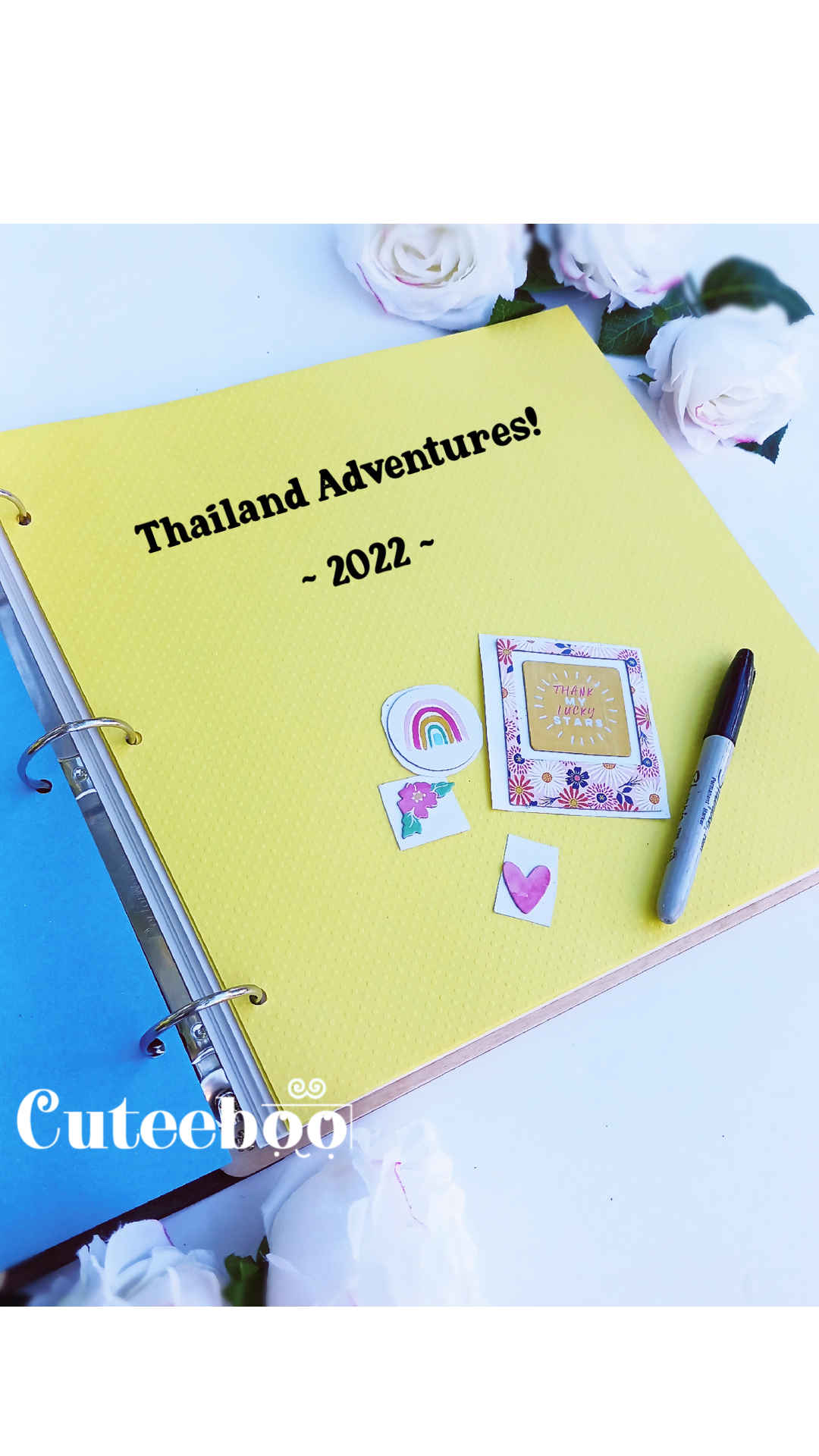Personalized Travel Together Large Wood Photo Album