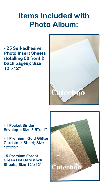 Personalized Camping Adventures Large Wood Photo Album