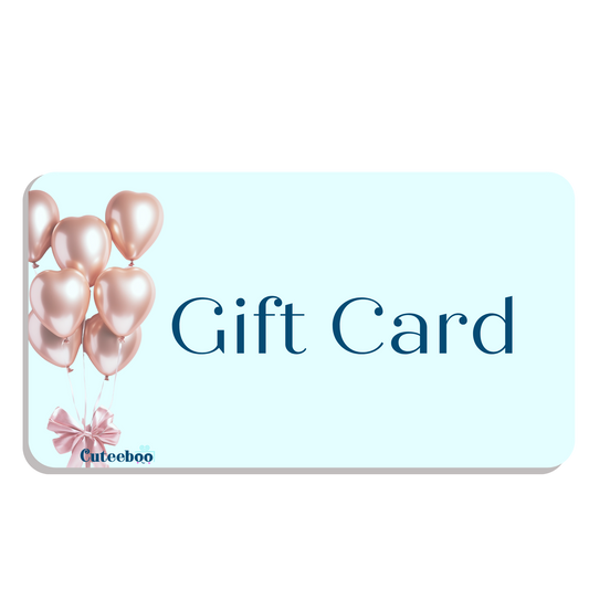Balloon Theme Standard Gift Card