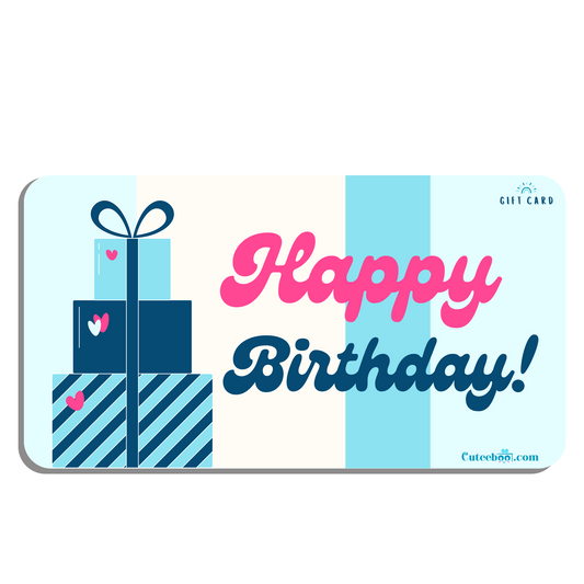 Birthday Theme Gift Card